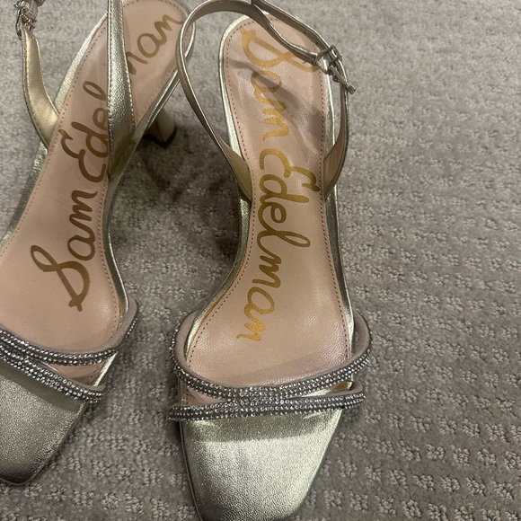 Gold Sam Edelman Heels - Picture 2 of 4